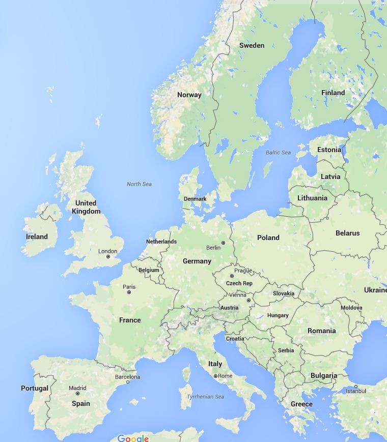 Eiropas karte