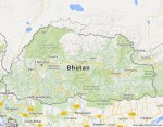 Butāna karte