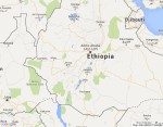 Etiopija karte