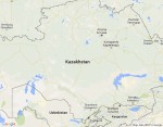Kazahstāna karte
