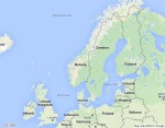 Norvēģija karte