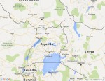 Uganda karte